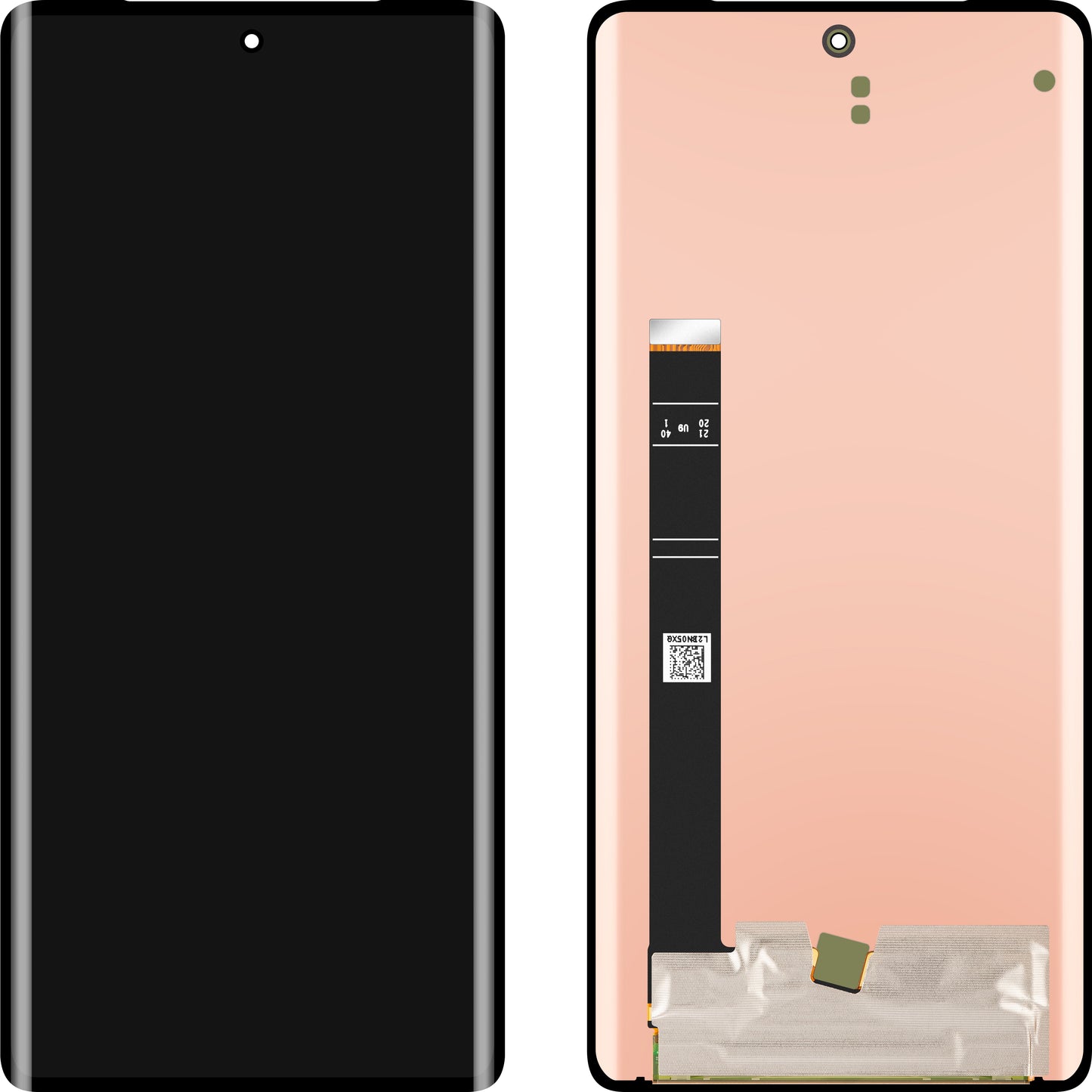 Display com Touchscreen MP compatível com Motorola Edge 40 Pro, Versão OLED