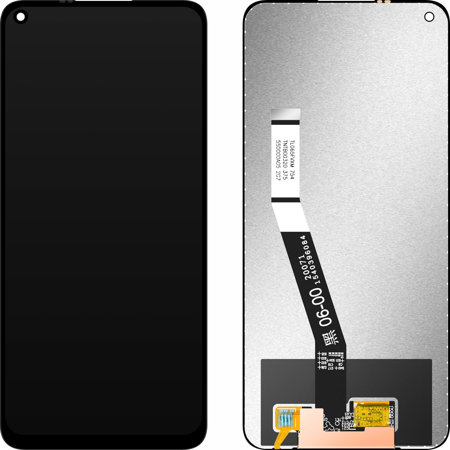 Display com Touchscreen MP compatível com Xiaomi Redmi 10X 4G / Note 9