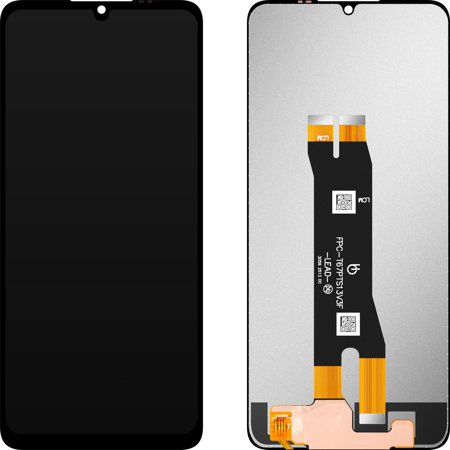 Display com Touchscreen MP compatível com ZTE Blade A35 / Blade A55