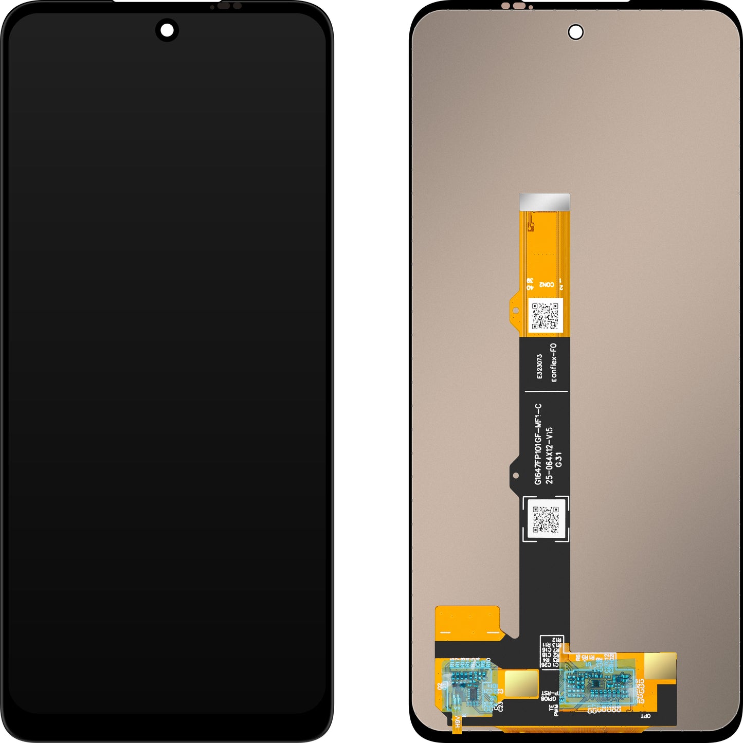 Display com Touchscreen MP compatível com Motorola Moto G71 5G