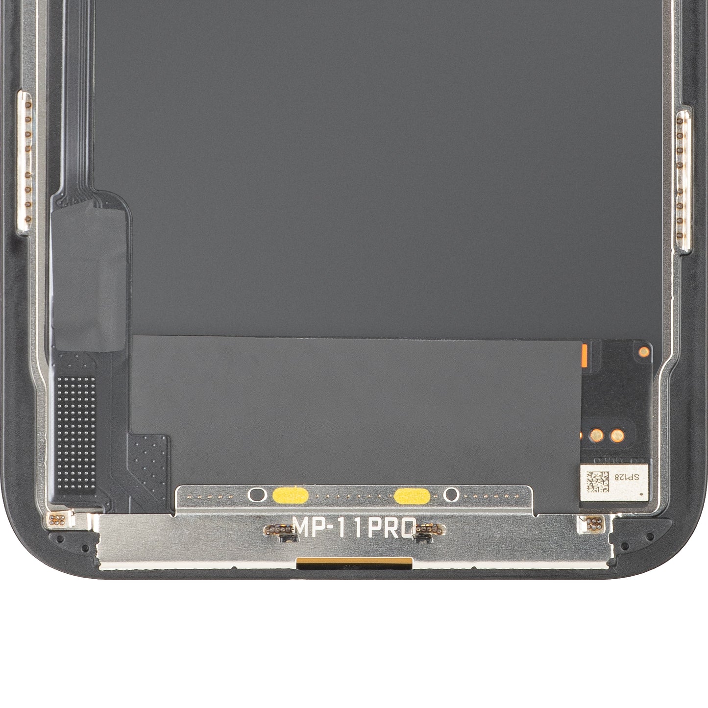 Ecrã com Touchscreen MP compatível com Apple iPhone 11 Pro, com Moldura, Versão OLED FHD IC Movable, Preto