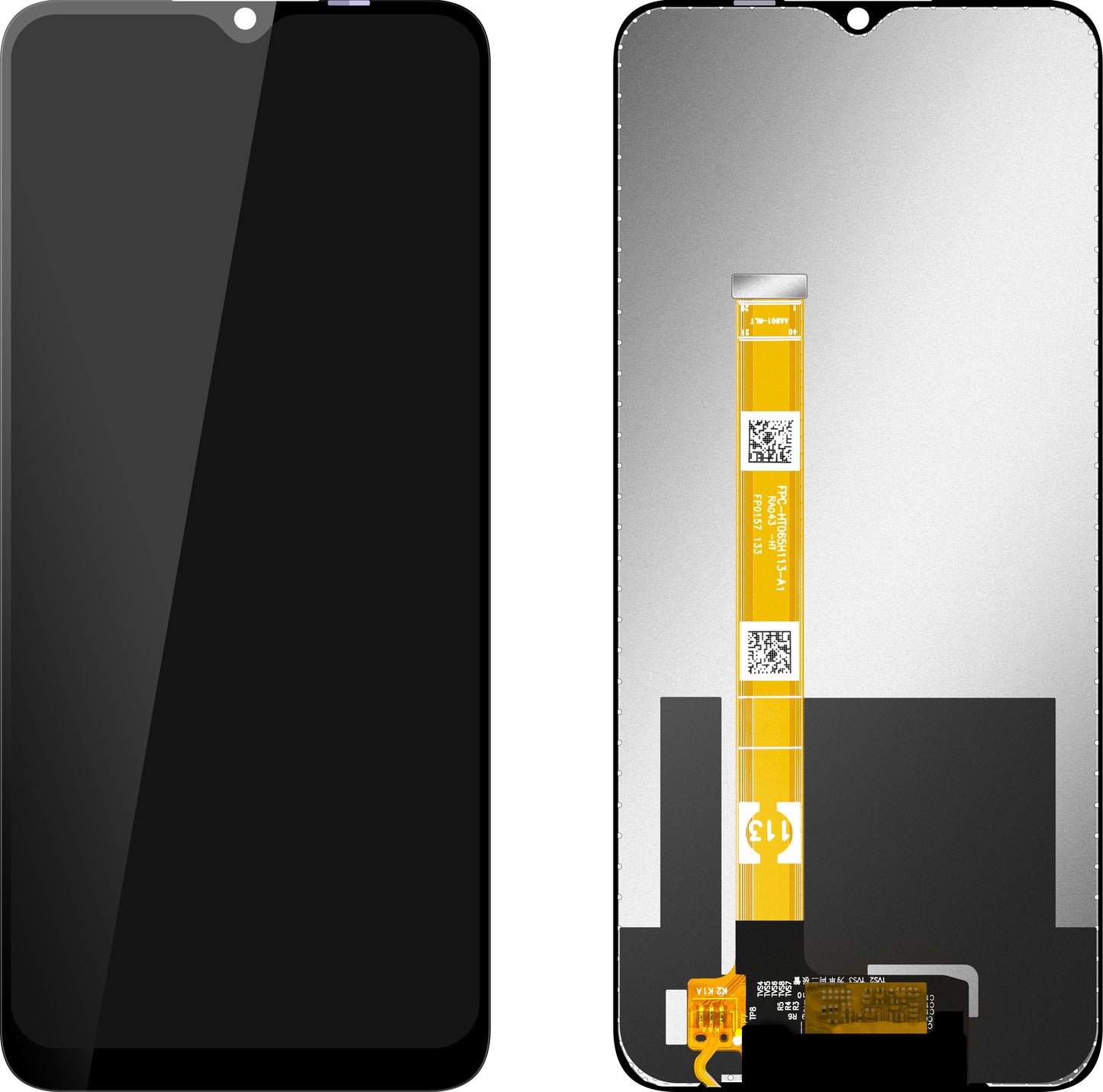Display com Touchscreen MP compatível com Oppo A16 / A16s / A54s