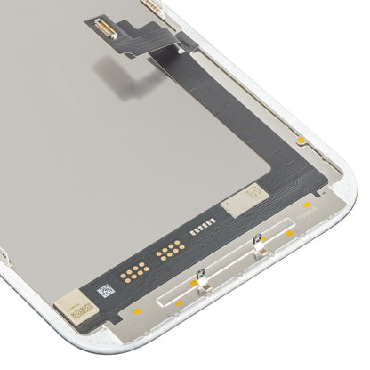 Ecrã com ecrã tátil MP compatível com Apple iPhone 17, com Moldura, Versão Soft OLED FHD 120Hz IC Movable, Preto