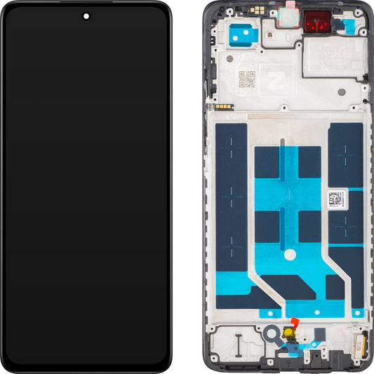 Display com Touchscreen OnePlus Nord CE4 Lite, com Moldura, Preto, Service Pack 621029000221