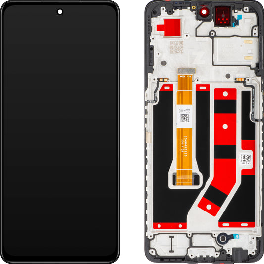 Ecrã tátil Oppo A98, com moldura, preto, Service Pack 621029000029 