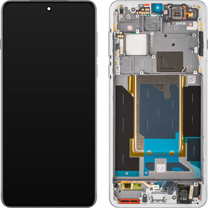 Display com Touchscreen Oppo Find X8 Pro, com Moldura, Branco (Pearl White), Service Pack 621029000357