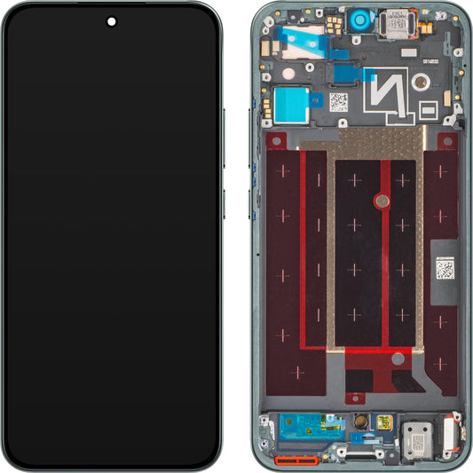 Display com Touchscreen Oppo Reno14, com Moldura, Verde (Forest Green), Service Pack 621029000602