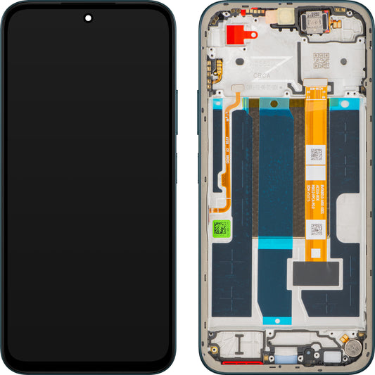 Display com Touchscreen Oppo A6, com Moldura, Azul (Sapphire Blue), Service Pack 621029000758