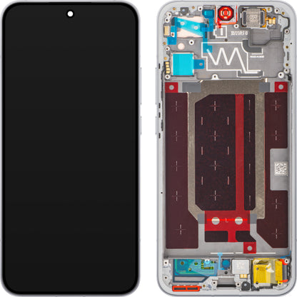 Display com Touchscreen Oppo Reno15, com Moldura, Branco (Aurora White), Service Pack 621029000786