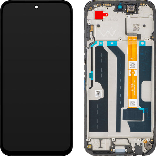 Display com Touchscreen Oppo A6k, com Moldura, Preto, Service Pack 621029000842