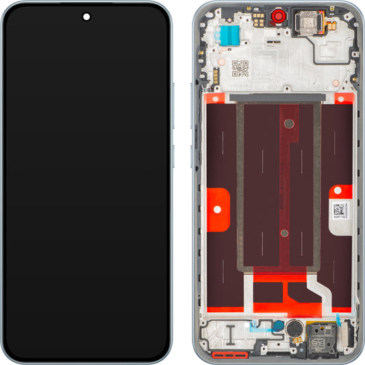 Display com Touchscreen Oppo A6 Pro 5G, com Moldura, Cinza (Lunar Titanium), Service Pack 621029000655