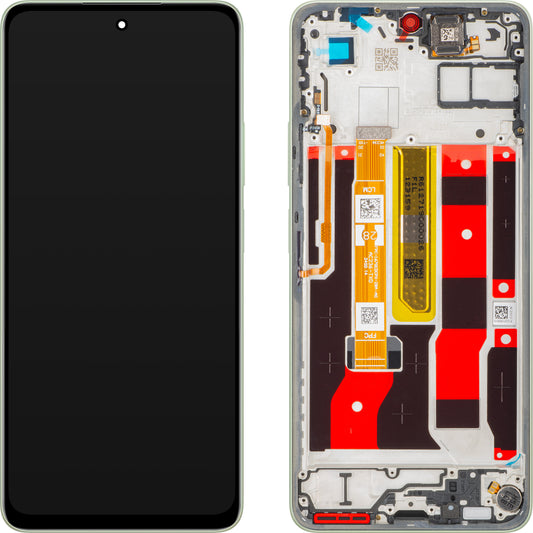 Display com Touchscreen Oppo A5 Energy / A5 Pro, com Moldura, Verde (Olive Green), Service Pack 621029000494