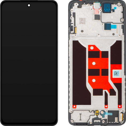 Ecrã com Ecrã Tátil Oppo Reno12 F, com Moldura, Preto, Service Pack 621029000258