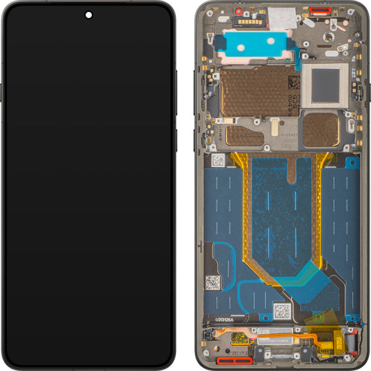 Ecrã com Touchscreen Oppo Find X9 Ultra, com Moldura, Preto (Tundra Umber), Service Pack 621029000922