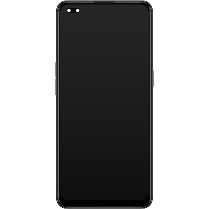 Visor com ecrã tátil Oppo Reno4 5G, com moldura, preto espacial, Service Pack 4904705