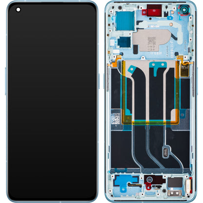 Realme GT2 Pro Ecrã tátil com moldura, azul titânio, Service Pack 4909406