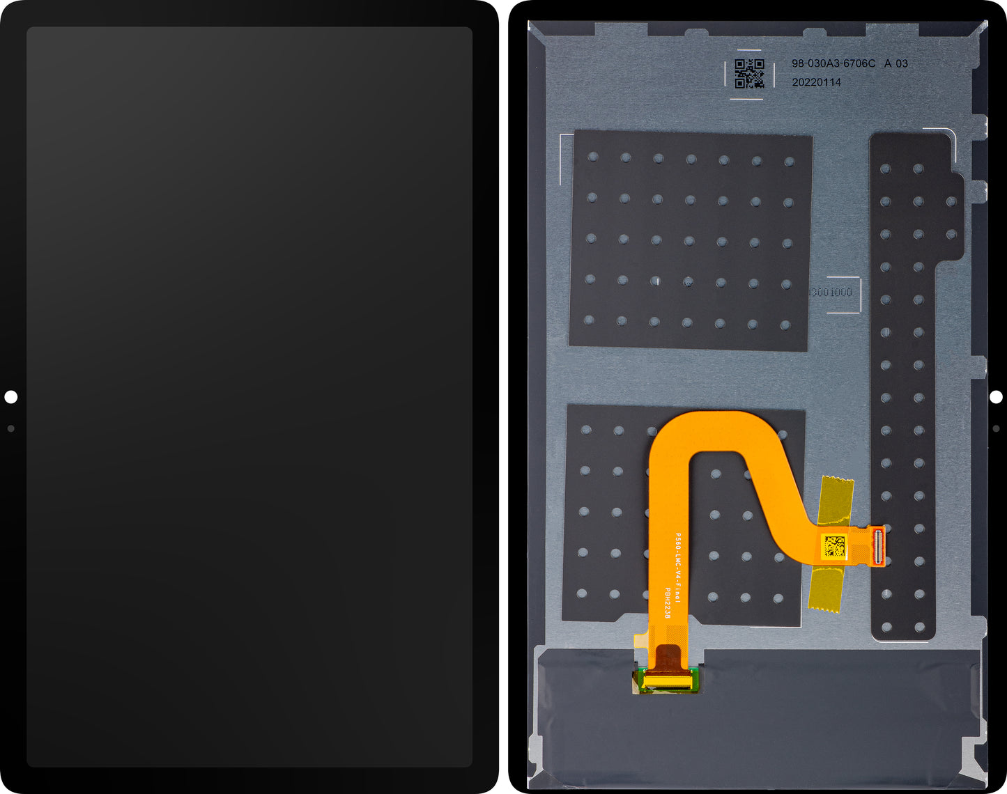 Ecrã tátil do Realme Pad, Service Pack 4908228 