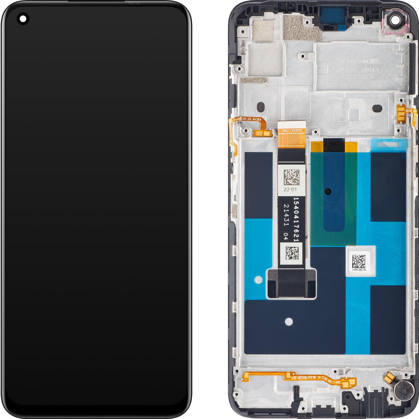 Realme 7 Ecrã tátil, com moldura, azul escuro, Service Pack 4906871