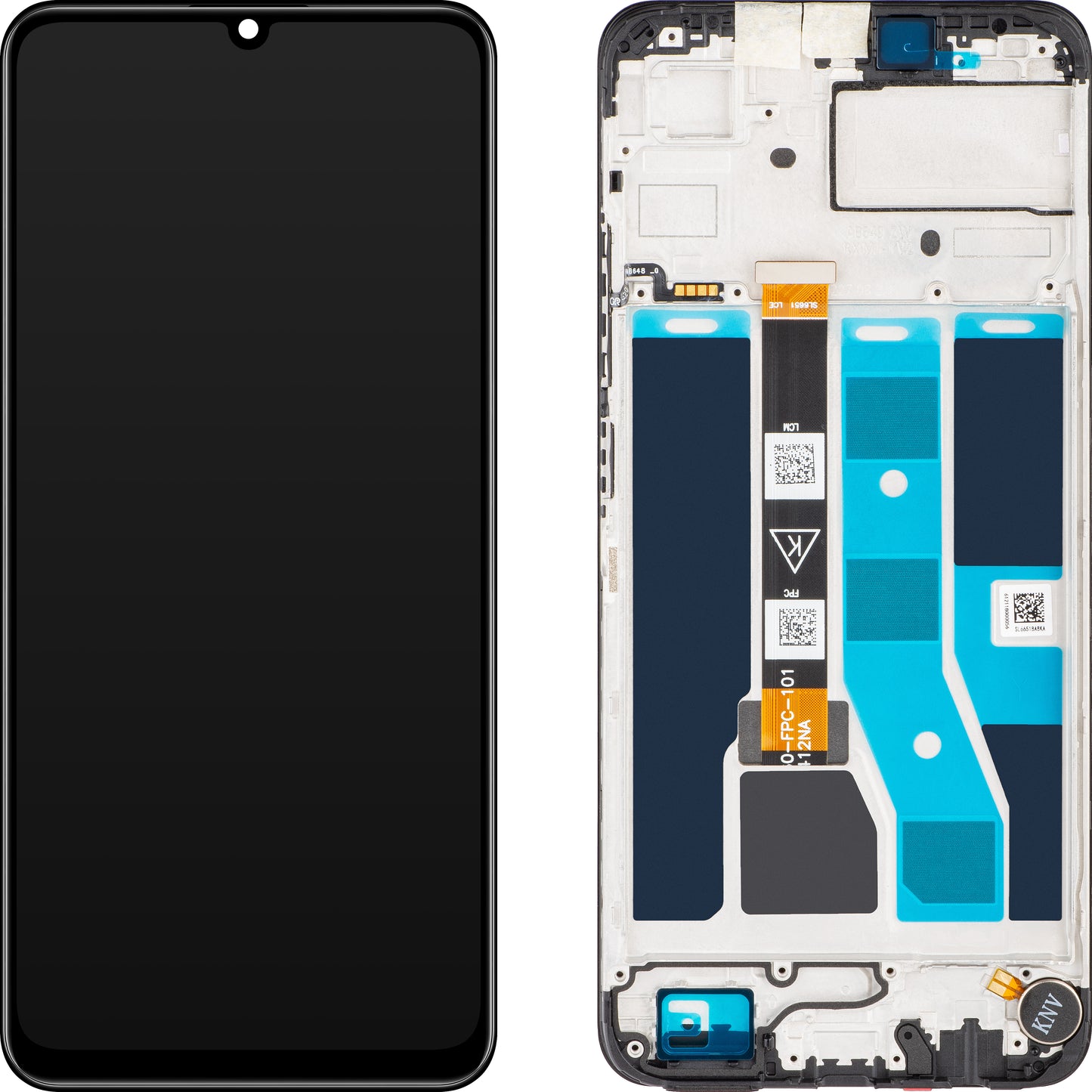 Display com Touchscreen Realme C53, com Moldura, Preto (Mighty Black), Swap 621029000039