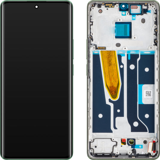Ecrã com Touchscreen Realme 11 Pro+, com Moldura, Verde (Oasis Green), Service Pack 621029000027