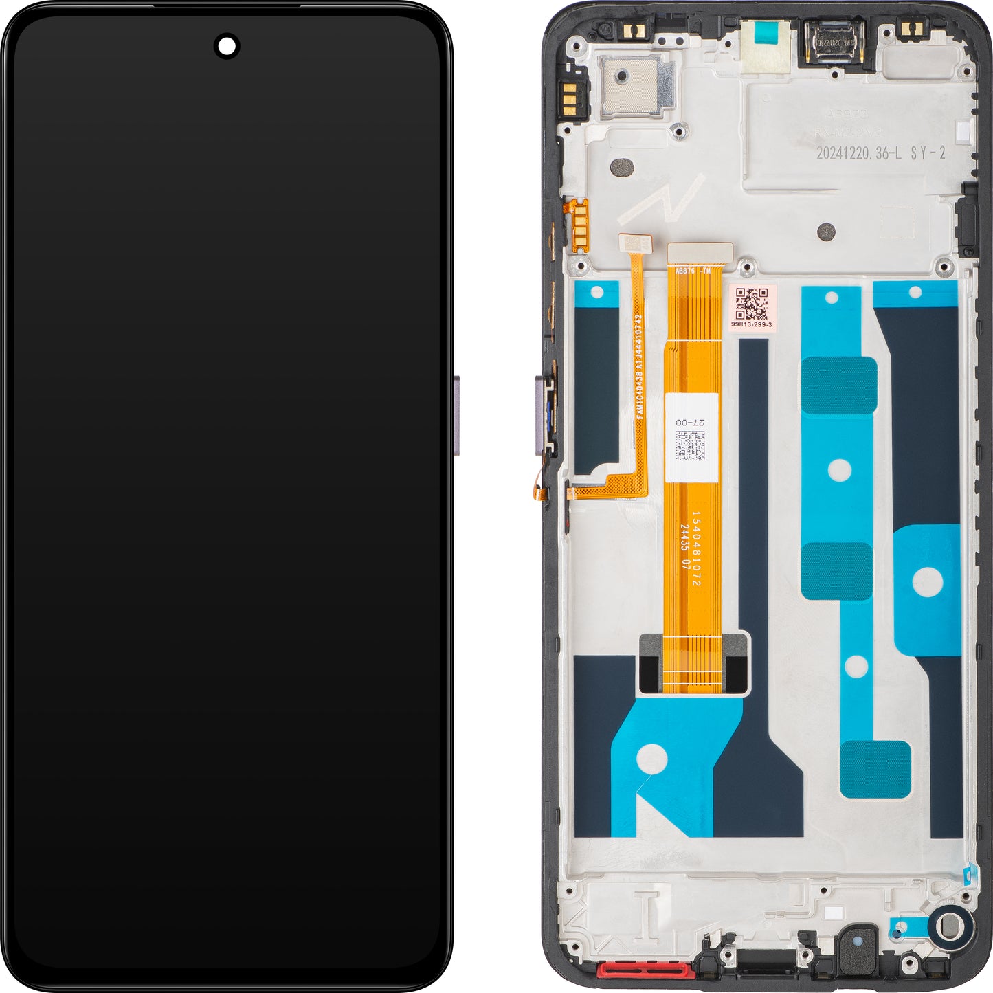 Display com Touchscreen Realme C75, com Moldura, Marrom Service Pack 621029000365