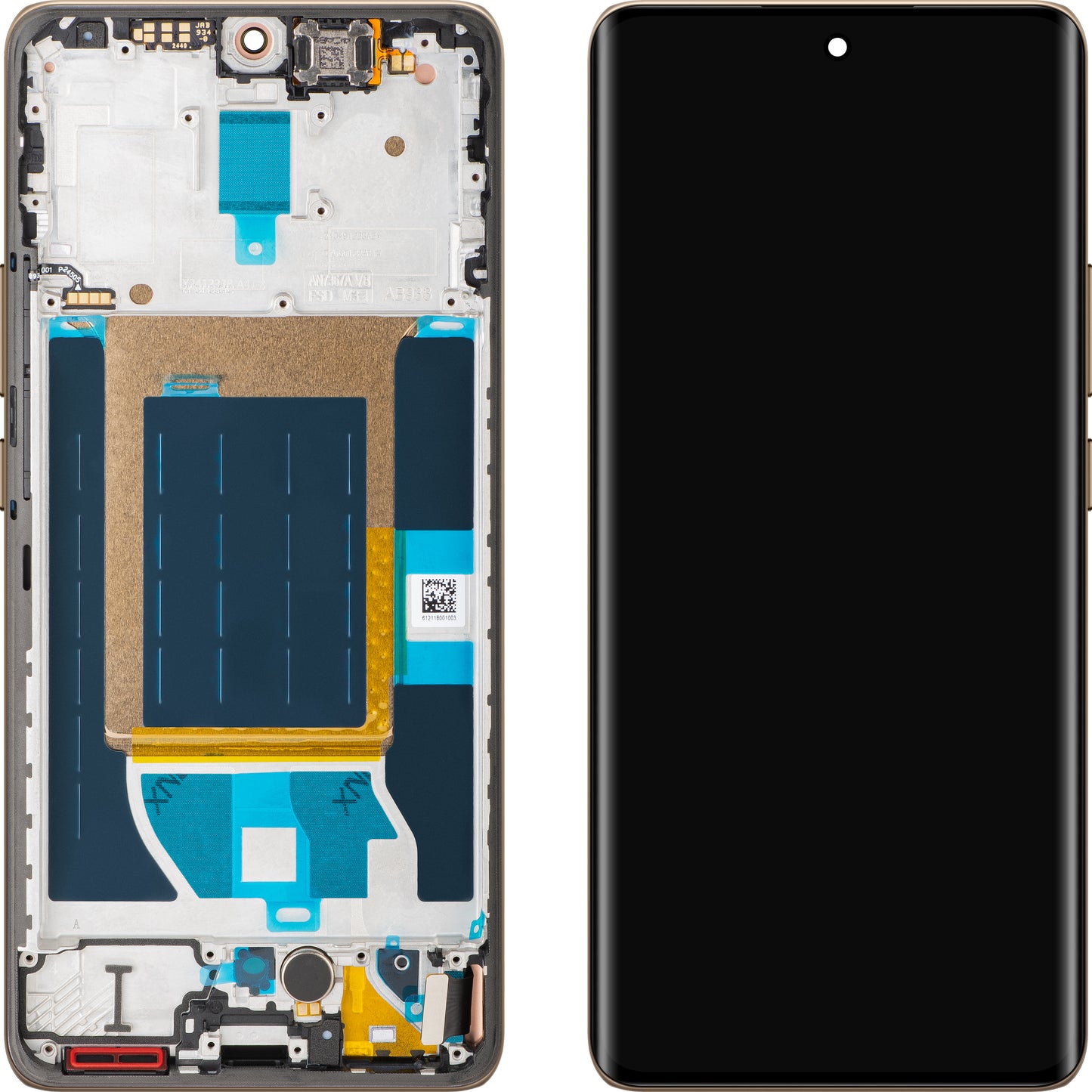 Display com Touchscreen Realme 14 Pro, com Moldura, Branco (Pearl White), Service Pack 621029000423