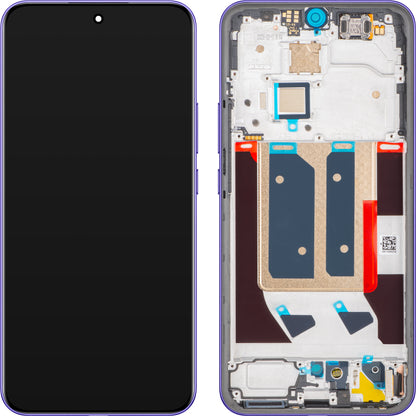 Display com Touchscreen Realme 14 Pro+, com Moldura, Roxo (Bikaner Purple), Service Pack 621039000081