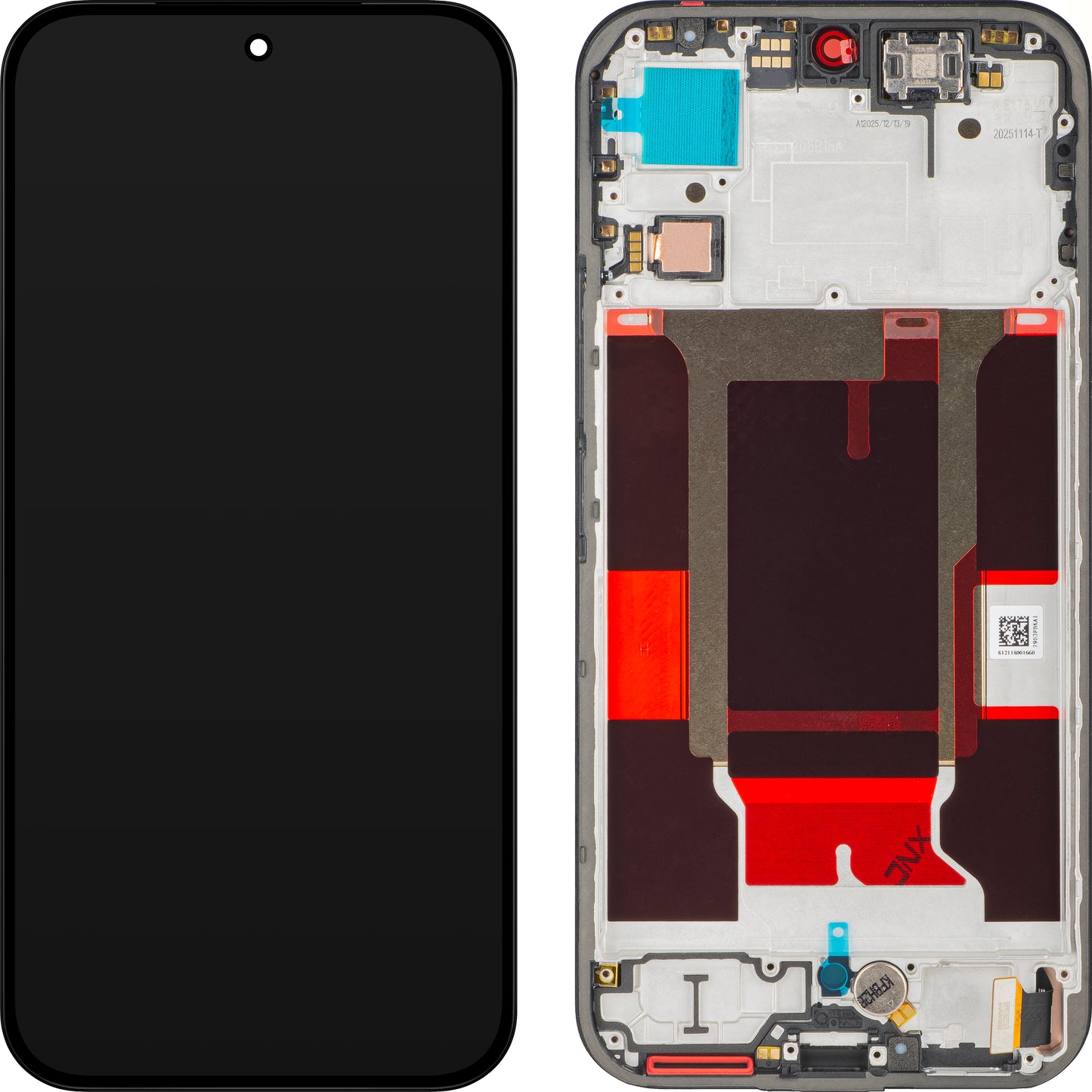 Display com Touchscreen Realme 16 Pro, com Moldura, Preto, Service Pack 621029000809