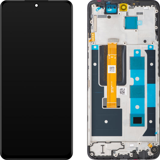 Ecrã com ecrã tátil Realme 12, com moldura, preto, Swap 621029000184