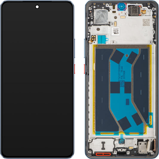 Ecrã com ecrã tátil Realme GT 7, com moldura, Azul (IceSense Blue), Swap 621029000570