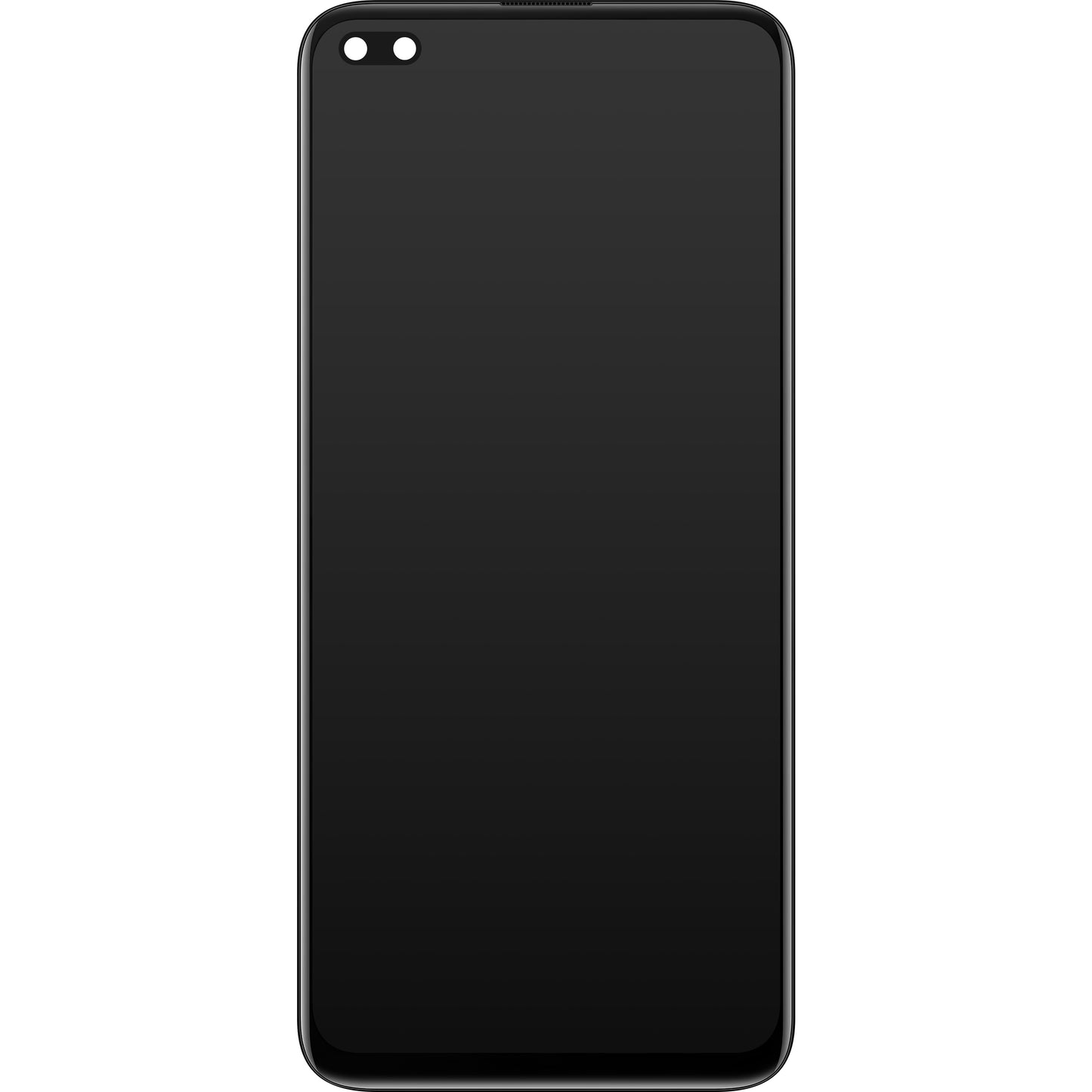 Ecrã tátil Realme 6 Pro, com moldura, preto, Service Pack 4903696