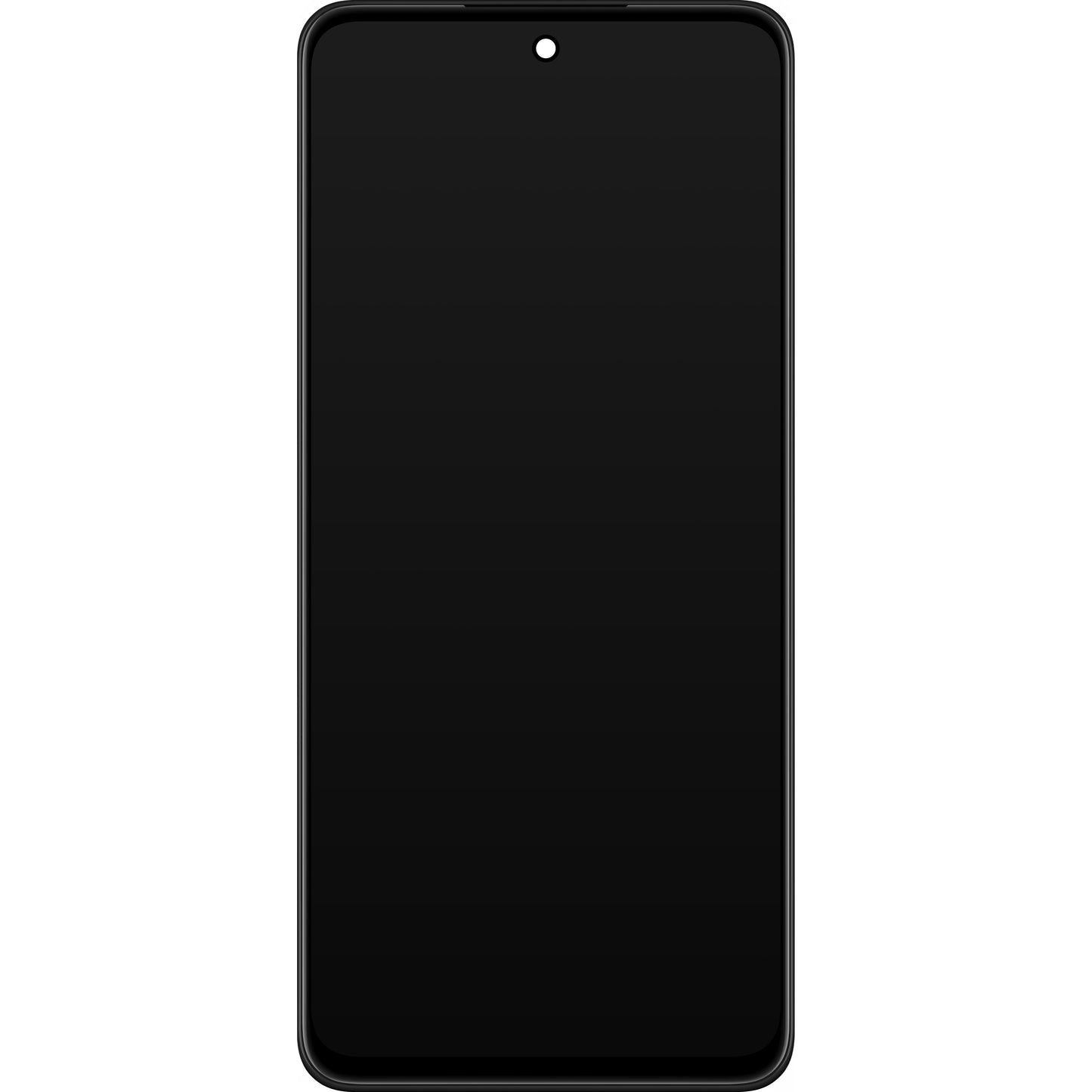 Ecrã tátil Realme C55, com moldura, preto, Service Pack 4130438 