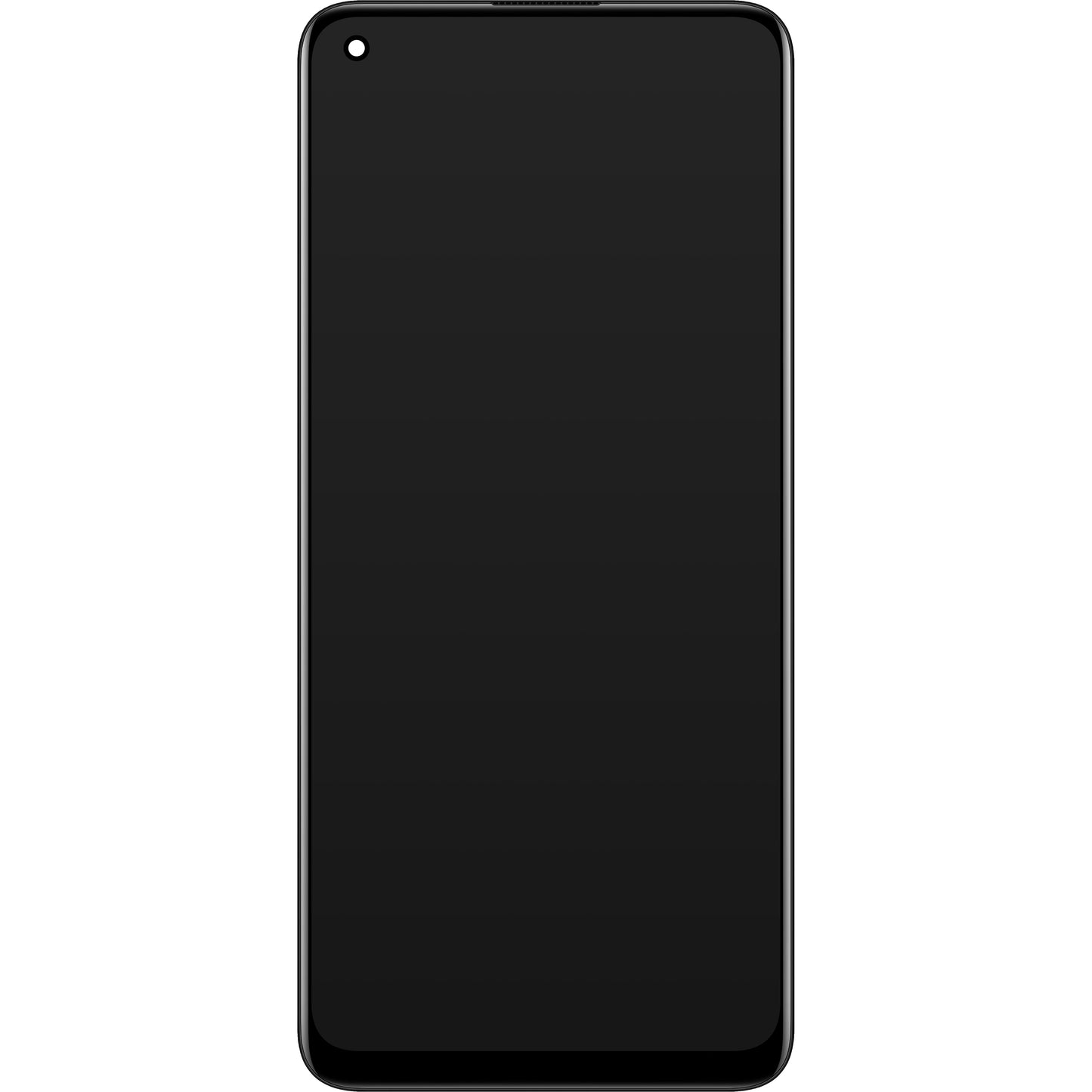 Ecrã tátil Realme 7 Pro, com moldura, preto, Service Pack 4904996