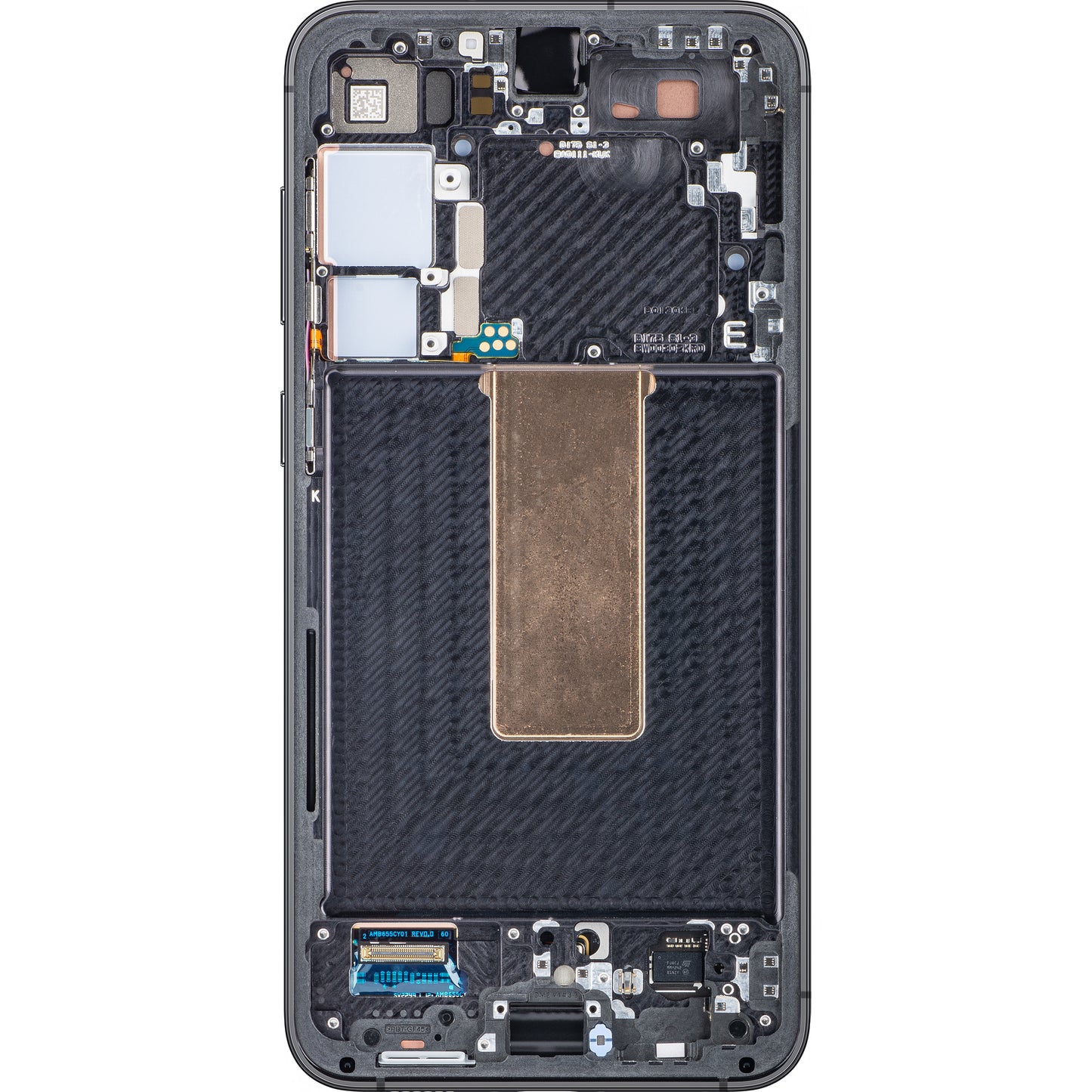 Ecrã tátil Samsung Galaxy S23+ S916, com moldura, preto (Phantom Black), Service Pack GH82-30476A