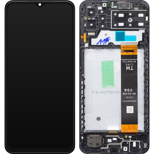 Ecrã com Touchscreen Samsung Galaxy A13 A135, com Moldura, Preto, Recondicionado GH82-28508A