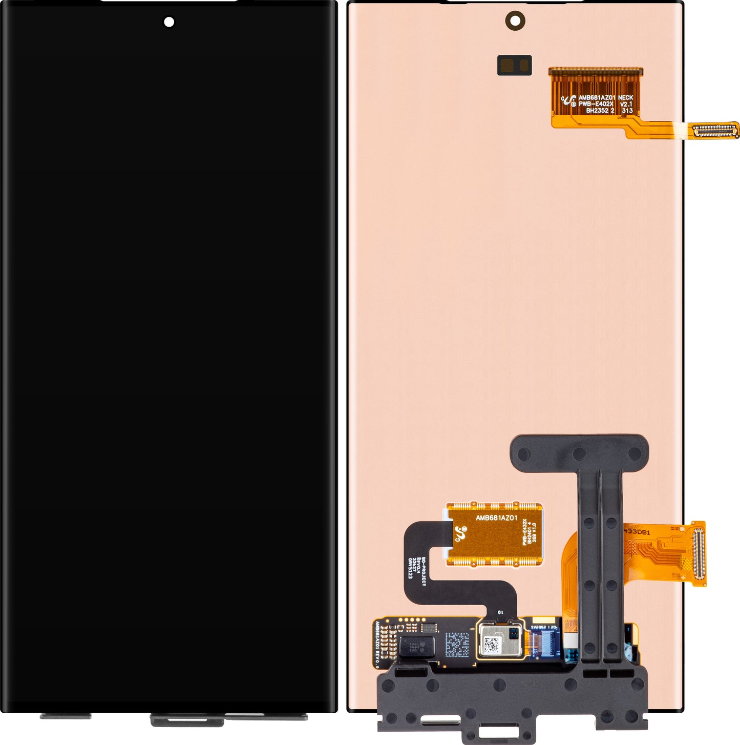 Ecrã tátil Samsung Galaxy S22 Ultra 5G S908, Service Pack GH96-1474788A 