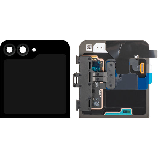 Display com Touchscreen Samsung Galaxy Z Flip7 FE F761, Sub Outer, Preto, Service Pack GH97-30985A