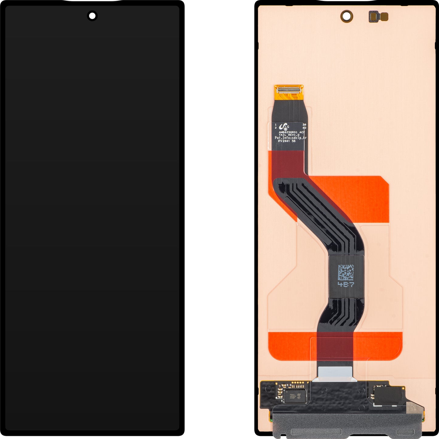 Display com Touchscreen Samsung Galaxy Z Fold6 F956, Sub Outer, Service Pack GH82-35047A