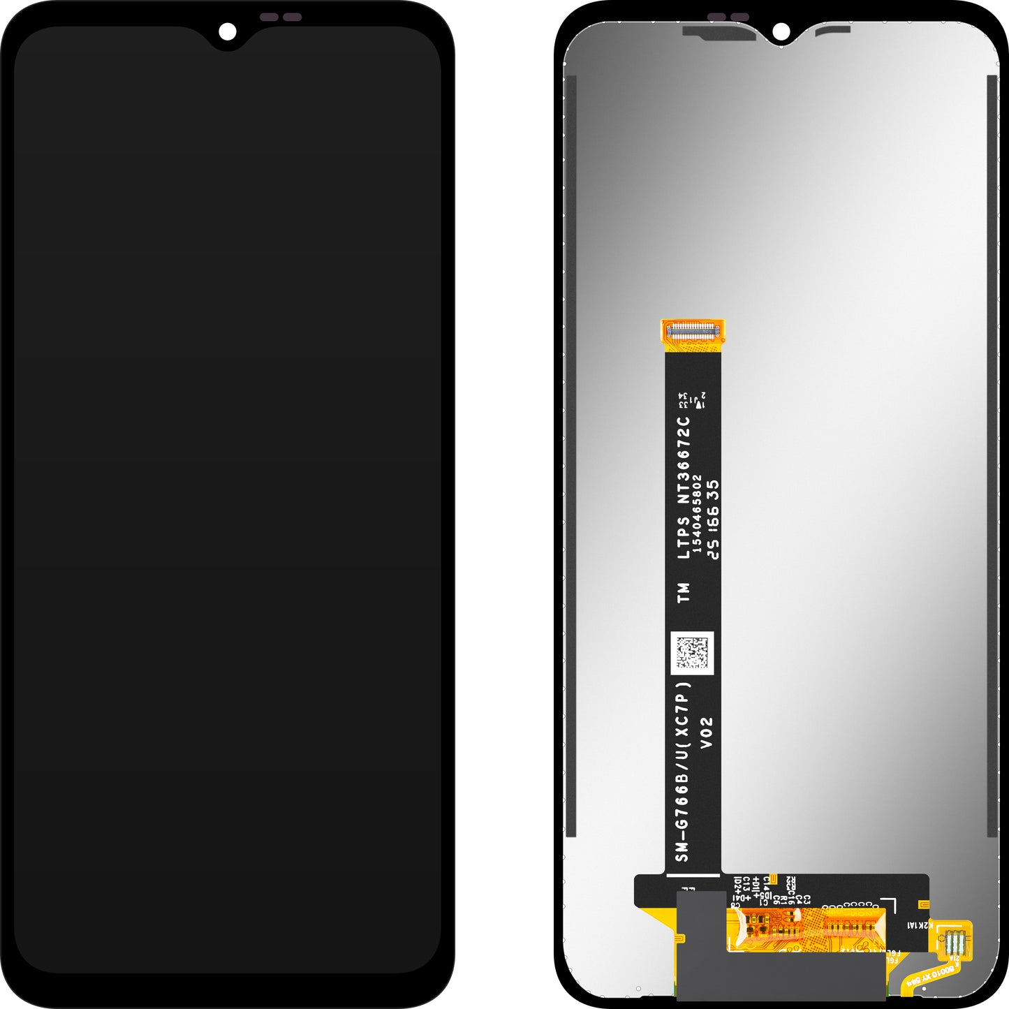 Ecrã com Touchscreen Samsung Galaxy XCover7 Pro, Service Pack GH82-37375A