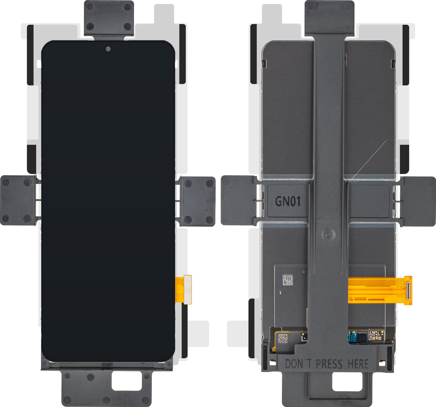 Ecrã com Touchscreen Samsung Galaxy Z Flip6 F741, Sub Inner, Service Pack GH82-35022A