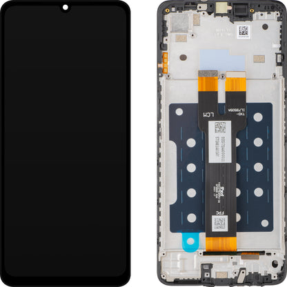 Ecrã com Touchscreen Samsung Galaxy A07, com Moldura, Preto, Service Pack GH81-28713A