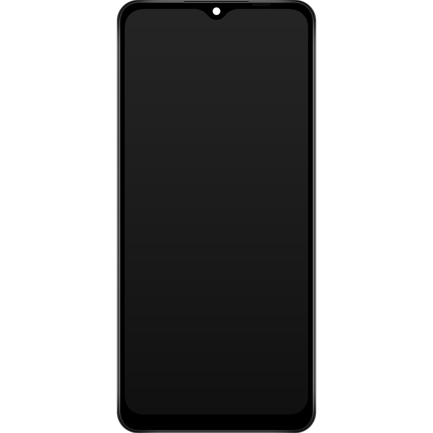 Ecrã com Touchscreen Samsung Galaxy A12 Nacho A127, com Moldura, Preto, Recondicionado GH82-26486A