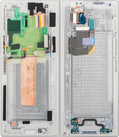 Ecrã com Touchscreen Samsung Galaxy Z Fold6 F956, com Moldura, Sub Inner, Branco, Service Pack GH82-35042E