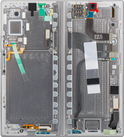 Ecrã com Touchscreen Samsung Galaxy Z Fold7 F966, com Moldura, Sub Inner, Prateado (Silver Shadow), Service Pack GH82-37548A