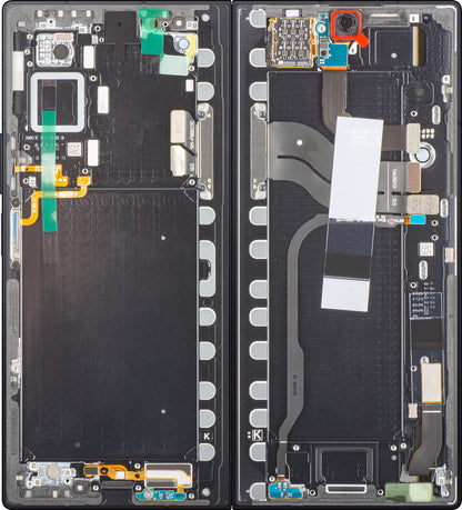 Ecrã com Touchscreen Samsung Galaxy Z Fold7 F966, com Moldura, Sub Inner, Preto (Jet Black), Service Pack GH82-37548C