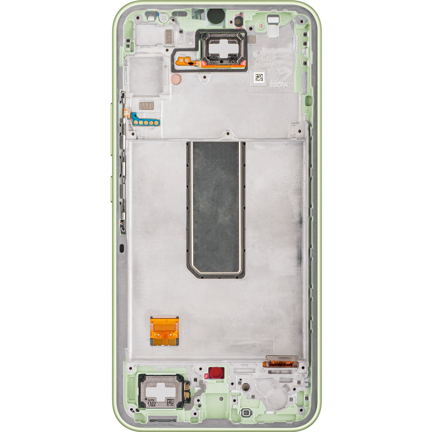 Ecrã tátil Samsung Galaxy A34 A346, com moldura, verde lima, Service Pack GH82-31200C