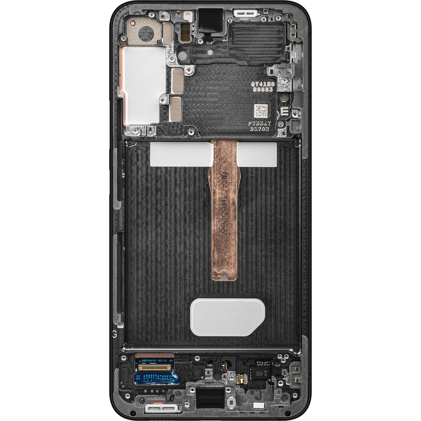 Ecrã tátil Samsung Galaxy S22+ 5G S906, com moldura, cinzento, Service Pack GH82-27500E