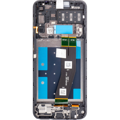 Ecrã tátil Samsung Galaxy A14 A145, com moldura, versão europeia, preto, Service Pack GH81-23540A