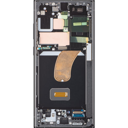 Ecrã tátil Samsung Galaxy S23 Ultra S918, com moldura, cinzento (grafite), Service Pack GH82-30466E