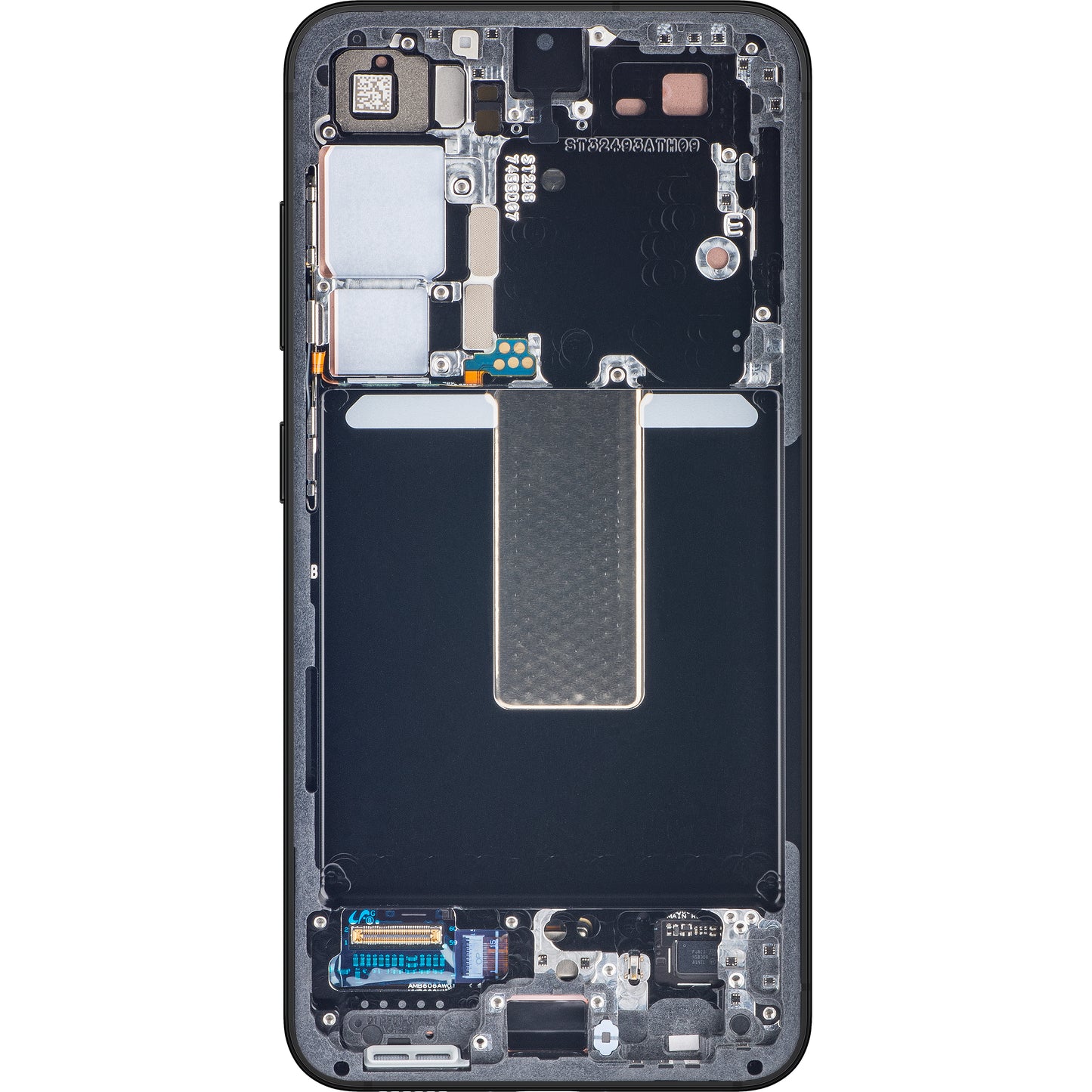 Samsung Galaxy S23 S911 Ecrã tátil, com moldura, cinzento (grafite), Service Pack GH82-30480E